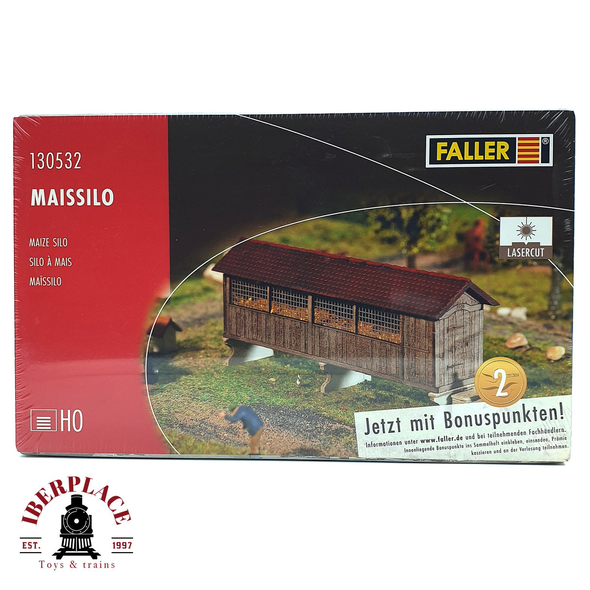 💡 Faller 130532 Silo de maíz  Kit de montaje H0 escala 1:87 E18