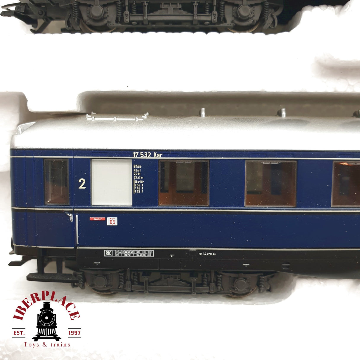 ♻️  Märklin 43209 Set de vagones pasajeros Loreley  DSG DB H0 escala 1:87 E21