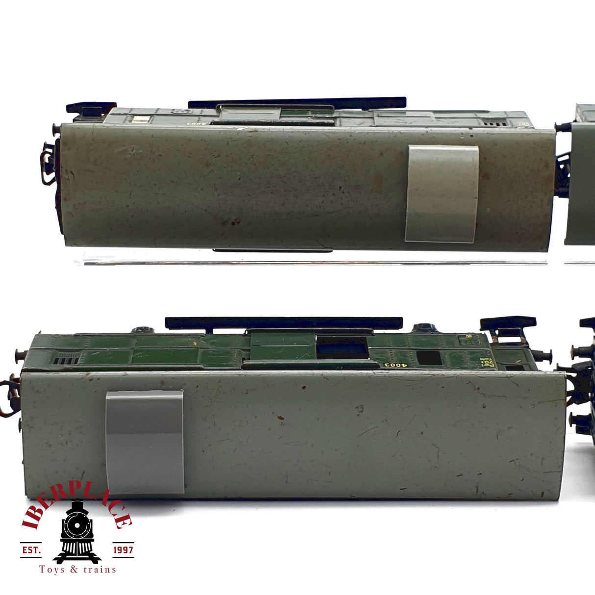 ♻️ 4x Märklin vagones pasajeros 4003 en metal piezas o repuestos H0 escala 1:87 E20