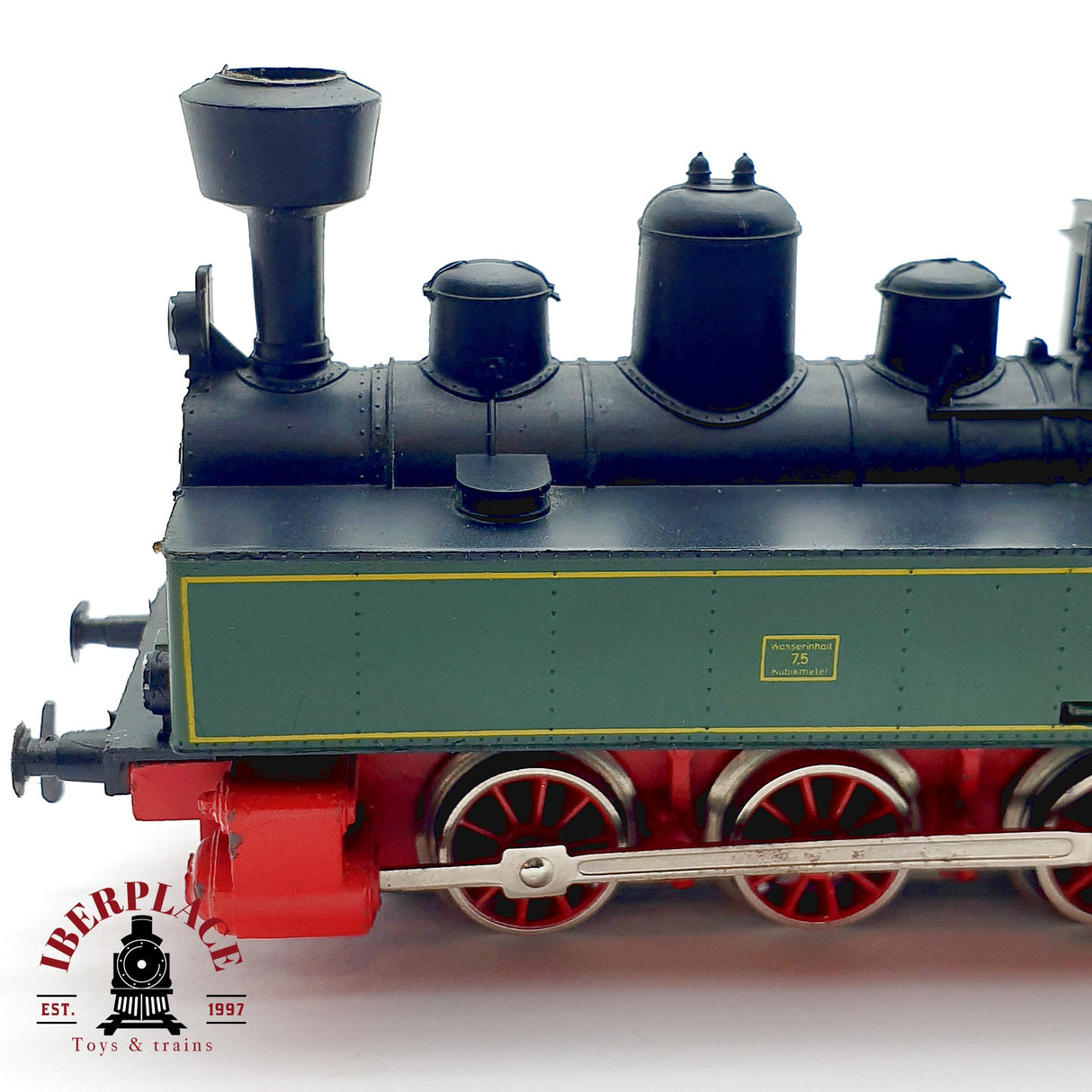 ♻️ Märklin Locomotora vapor KLVM 3087 Tanque Verde AC H0 Escala 1:87