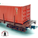♻️ Electrotren 5181K Vagon plataforma 3 contenedores Maersk RENFE H0 1:87 DC
