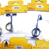 ♻️ 8x Beli 75/2 farolas de ciudad urbana N escala 1:160 E20