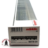 ♻️🔒 Märklin 00770 vagón pasajeros reconvertido de 1 y 2 clase DB H0 escala 1:87