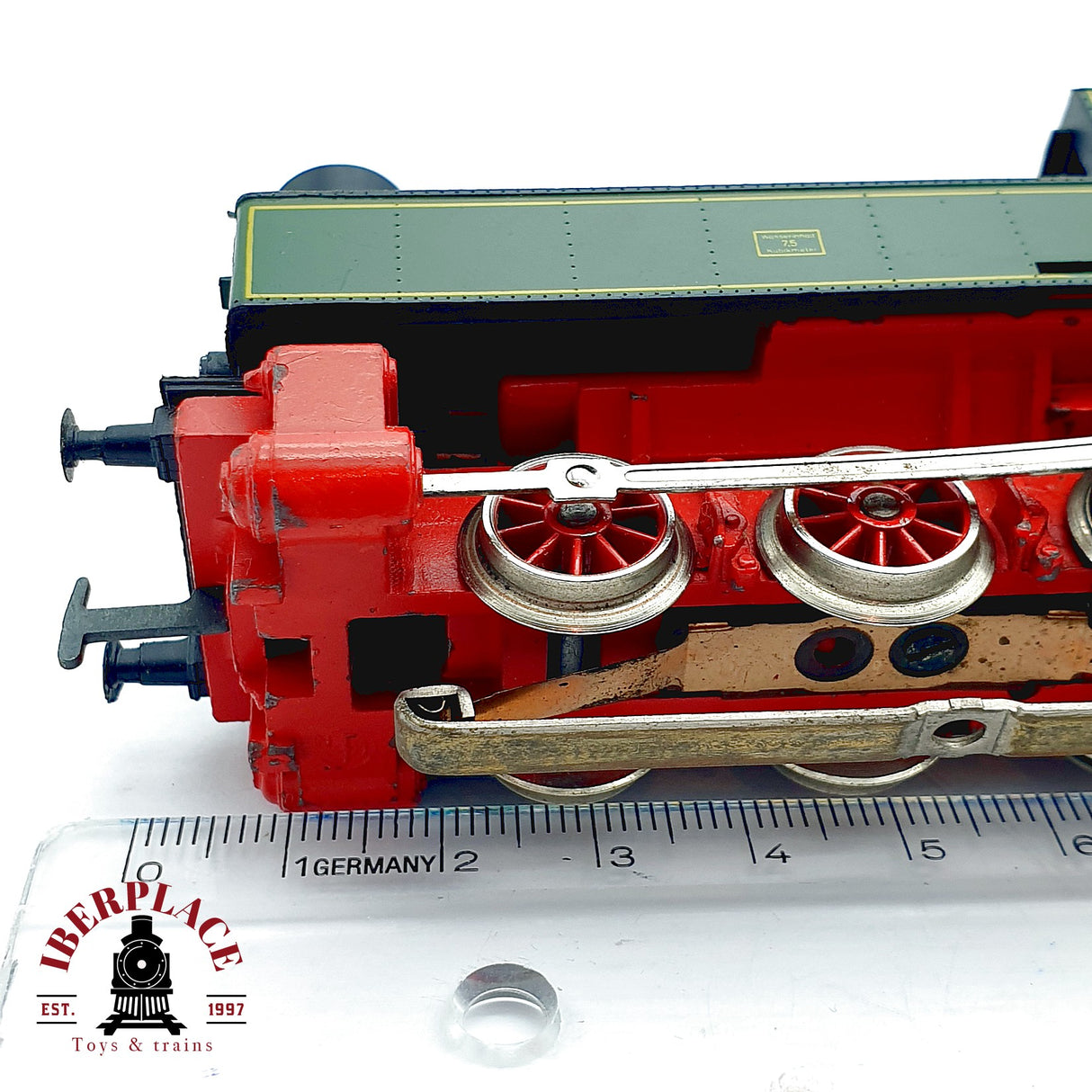♻️ Märklin Locomotora vapor KLVM 3087 Tanque Verde AC H0 Escala 1:87