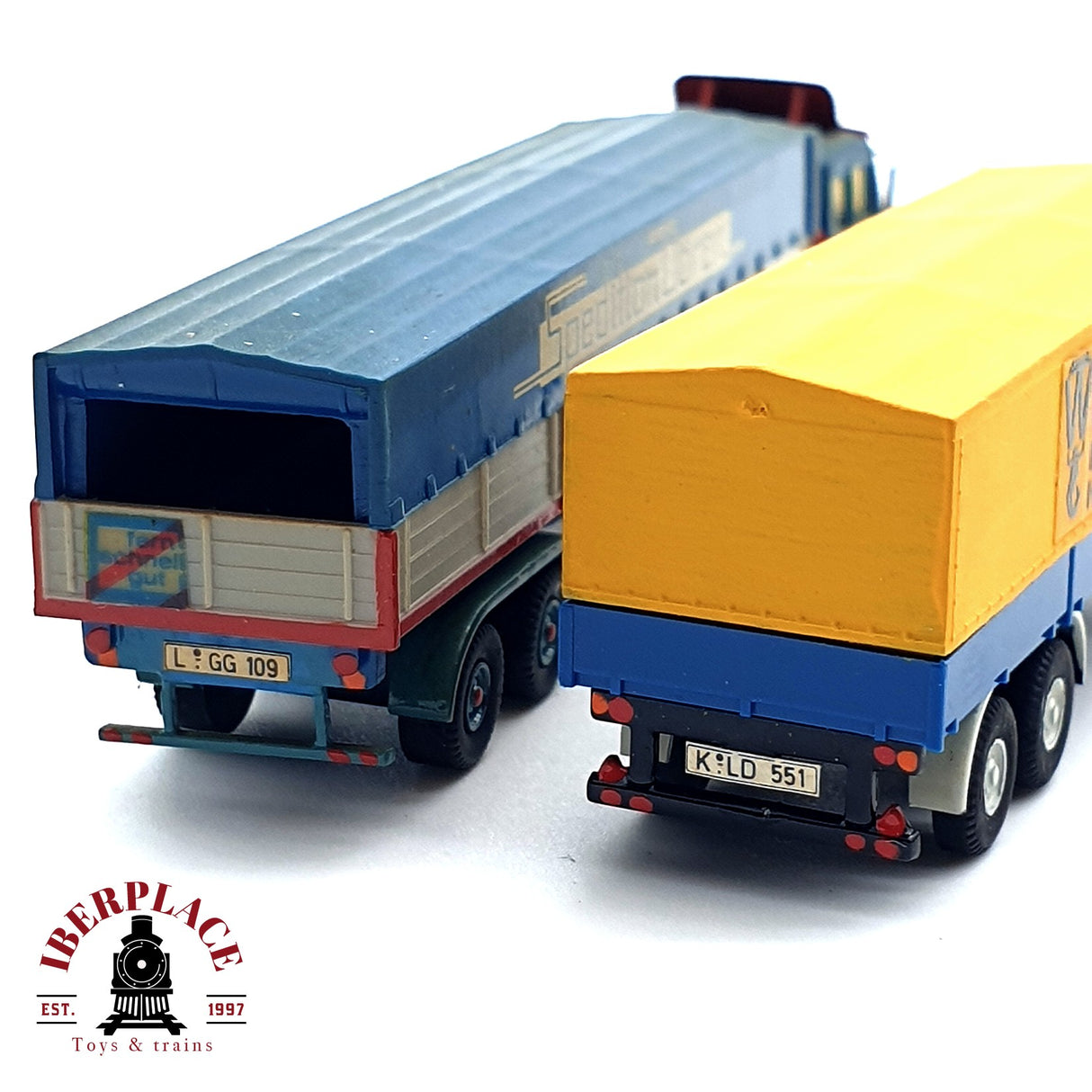 ♻️ WIKING 2x camiones Mercedes Benz MB N Spedition Dören N escala 1:160 E19