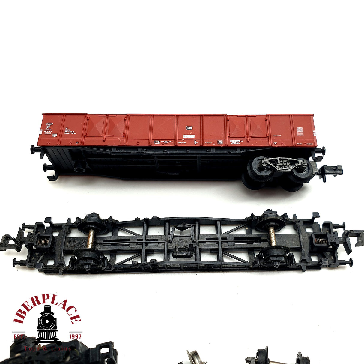 ♻️ Fleischmann vagon piezas para repuestos bogies ruedas N escala 1:160 V10