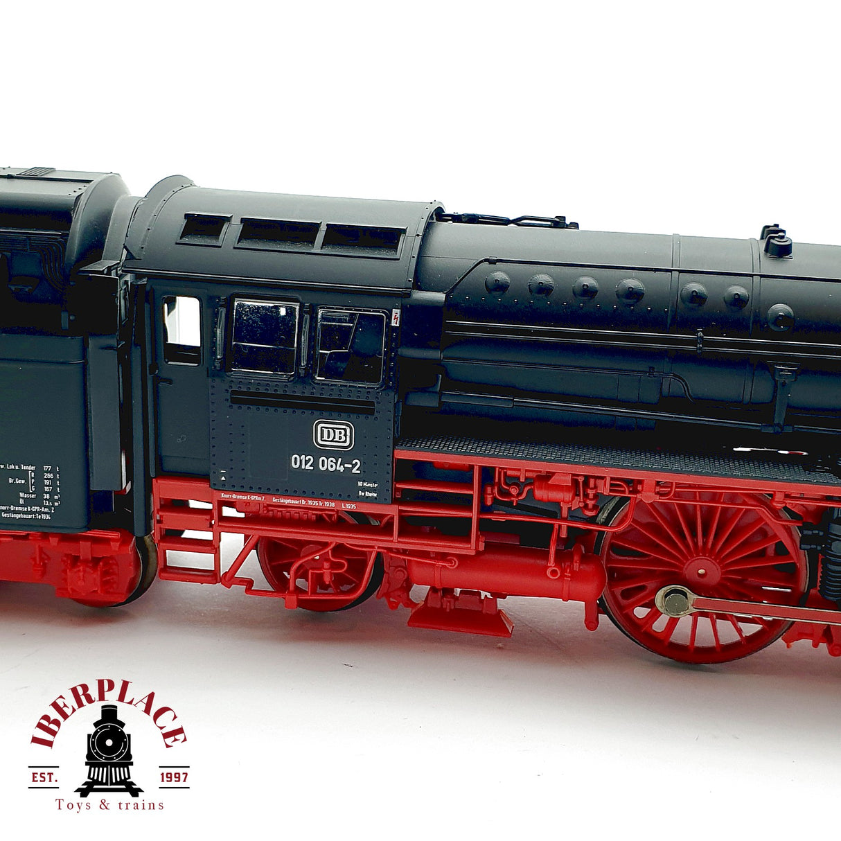 ♻️ DEFEKT Roco Locomotora Vapor BR 012 064-2 DB Tender DC H0 Escala 1:87