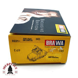♻️  AC BRAWA 0221 Digital Locomotora DB E69 03 H0 escala 1:87 E21