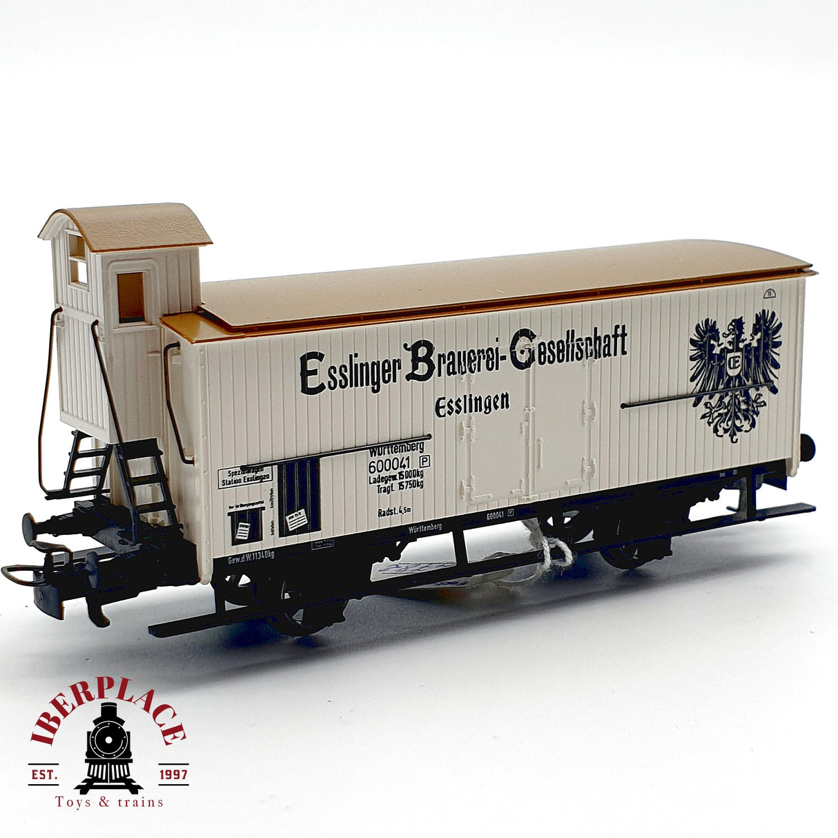 ♻️ Märklin 4782 Vagón Cervecero Garita Esslinger Brauerei K.W.St.E. AC H0 Escala 1:87