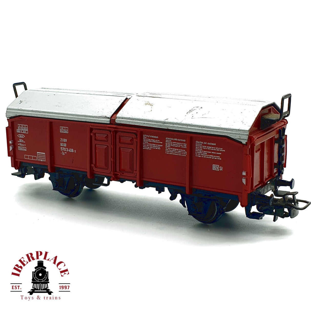 ♻️ Märklin vagón mercancias DB 570 3 408-2 H0 escala 1:87 E20
