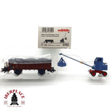 ♻️ Märklin 47952 vagon abierto con carbón y excavadora H0 escala 1:87 A27