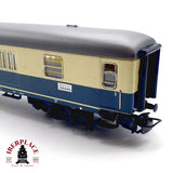 ♻️ Märklin 4044 Vagon pasajeros 2a clase DB azul/crema Blechwagen H0 1:87 AC