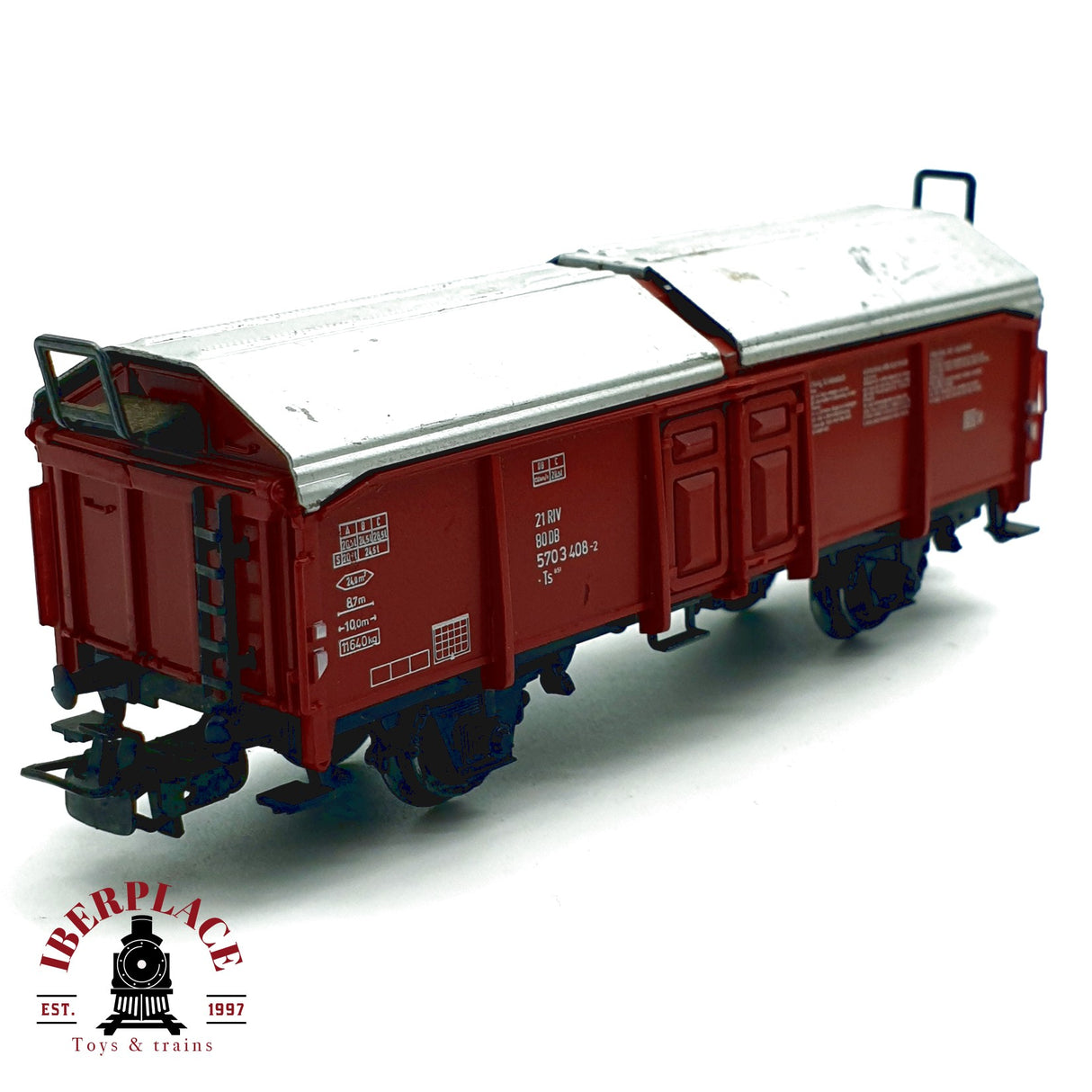 ♻️ Märklin vagón mercancias DB 570 3 408-2 H0 escala 1:87 E20