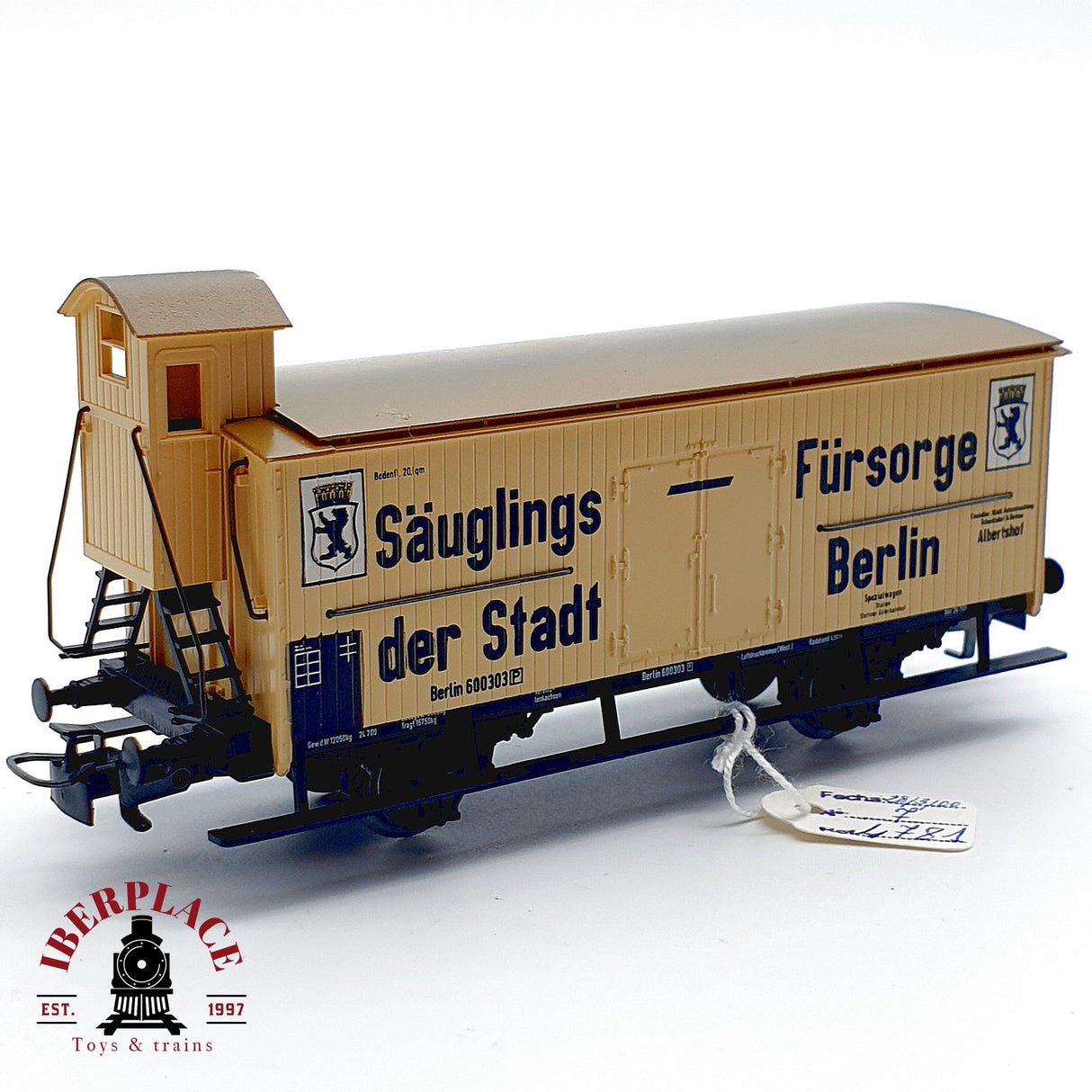 ♻️ Märklin 4781 vagón Refrigerado Garita Milch Säuglingsfürsorge Berlin AC H0 Escala 1:87