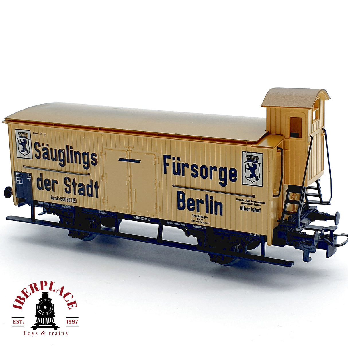 ♻️ Märklin 4781 vagón Refrigerado Garita Milch Säuglingsfürsorge Berlin AC H0 Escala 1:87