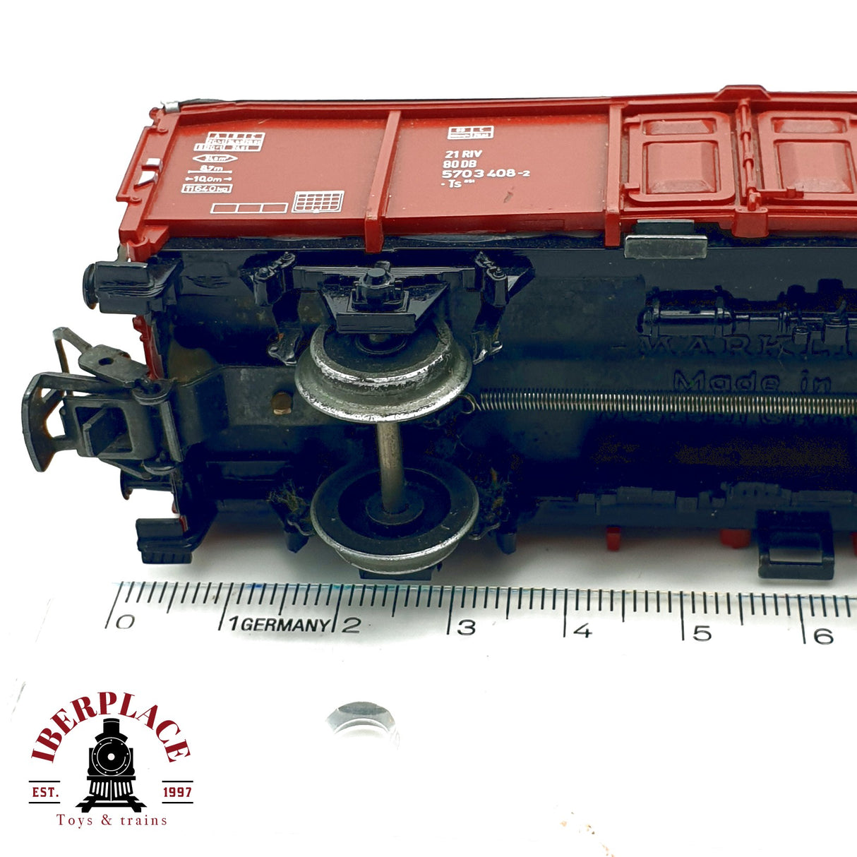 ♻️ Märklin vagón mercancias DB 570 3 408-2 H0 escala 1:87 E20