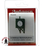 ♻️ Auhagen 41 203 Relojes antiguos de estación H0 escala 1:87 E19