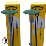 ♻️ 4x Märklin 7047 Farolas de estación H0 escala 1:87 E20 3/3