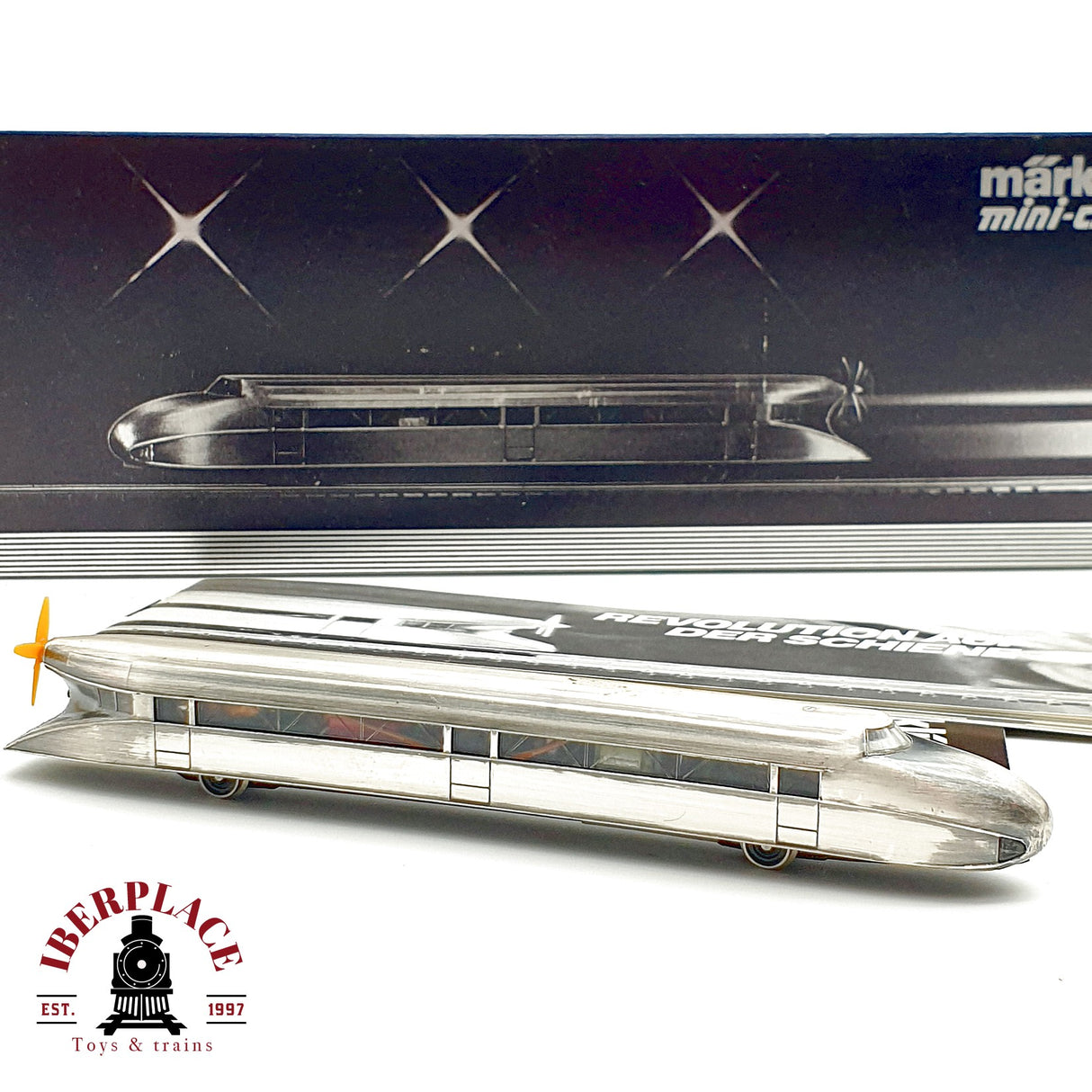 ♻️✨ Märklin 8876 Automotor Schienenzeppelin Zeppelin DRG Mini Club Escala Z 1:220