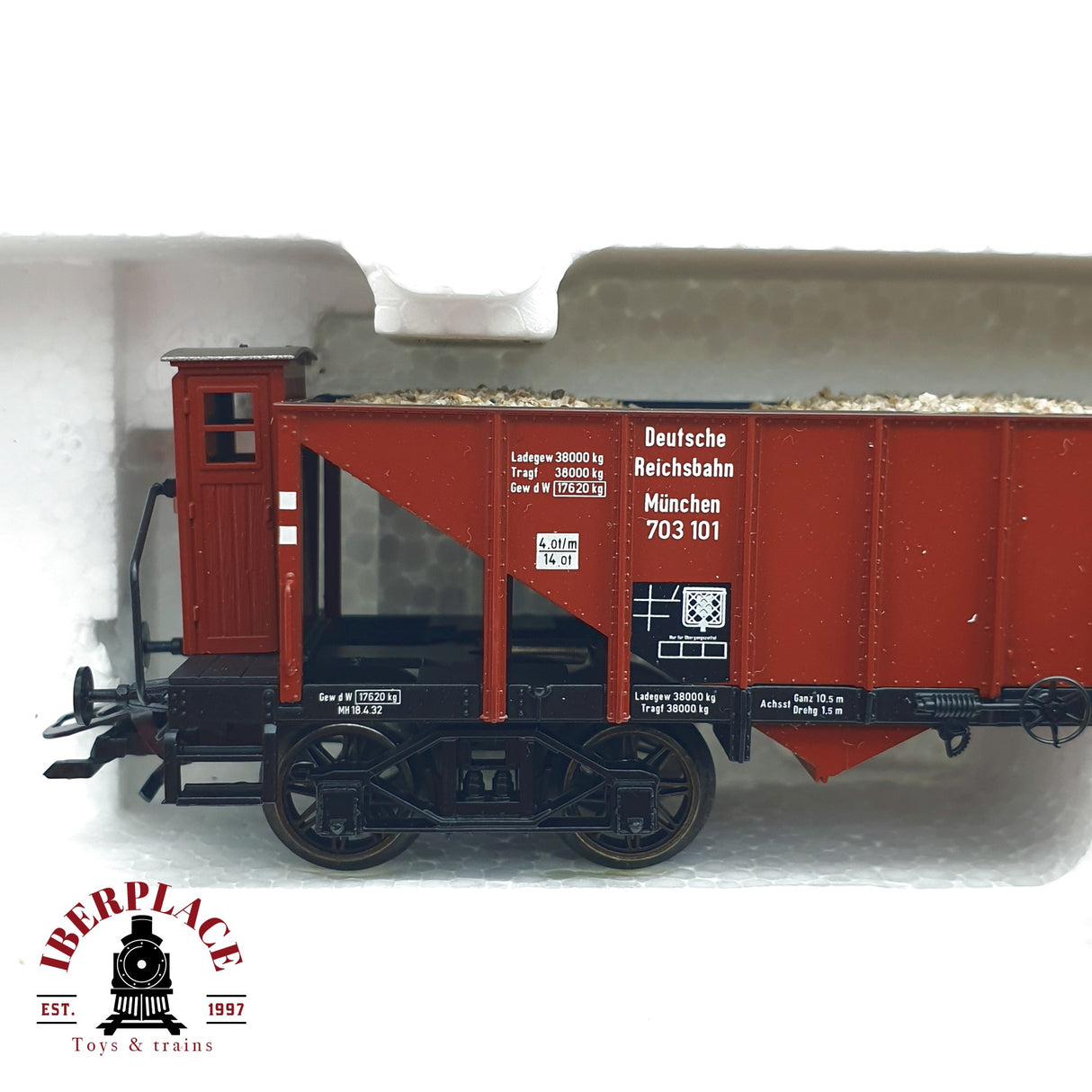 ♻️  Märklin 47901 set de vagones para la construcción de vias H0 escala 1:87 E21