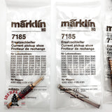 ♻️ Märklin Lote Recambios 7185 Patines Schleifer + Pieza Repuesto AC H0 Escala 1:87