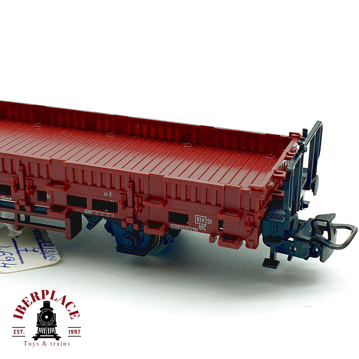 ♻️ Märklin 4694 Vagón Plataforma Tancas DB Rungenwagen Mercancías AC H0 Escala 1:87