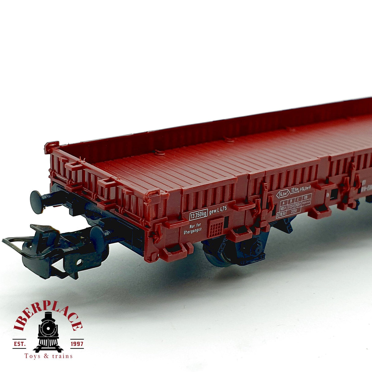 ♻️ Märklin 4694 Vagón Plataforma Tancas DB Rungenwagen Mercancías AC H0 Escala 1:87