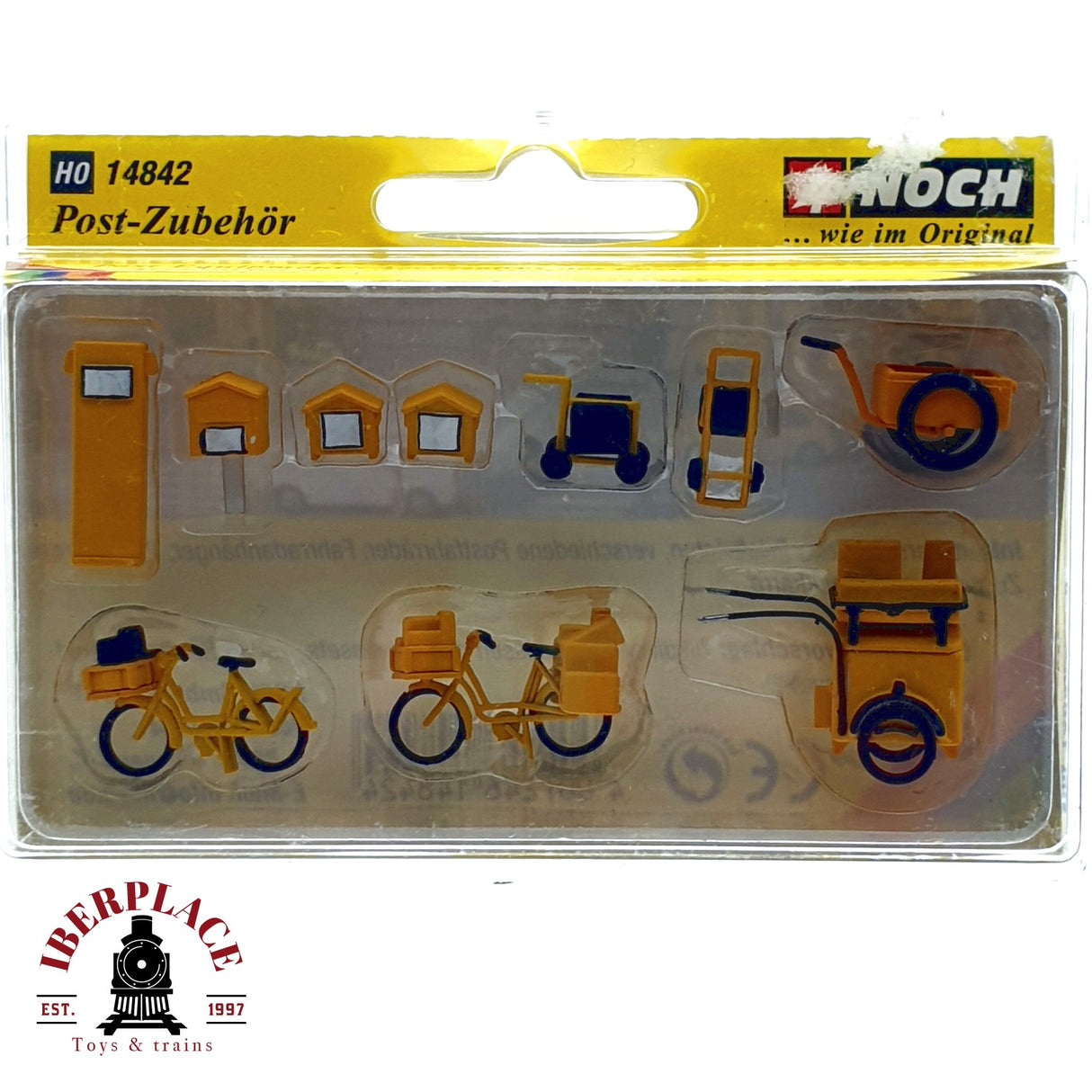 ♻️ Noch 14842 Figuras accesorios de correos H0 escala 1:87 E20