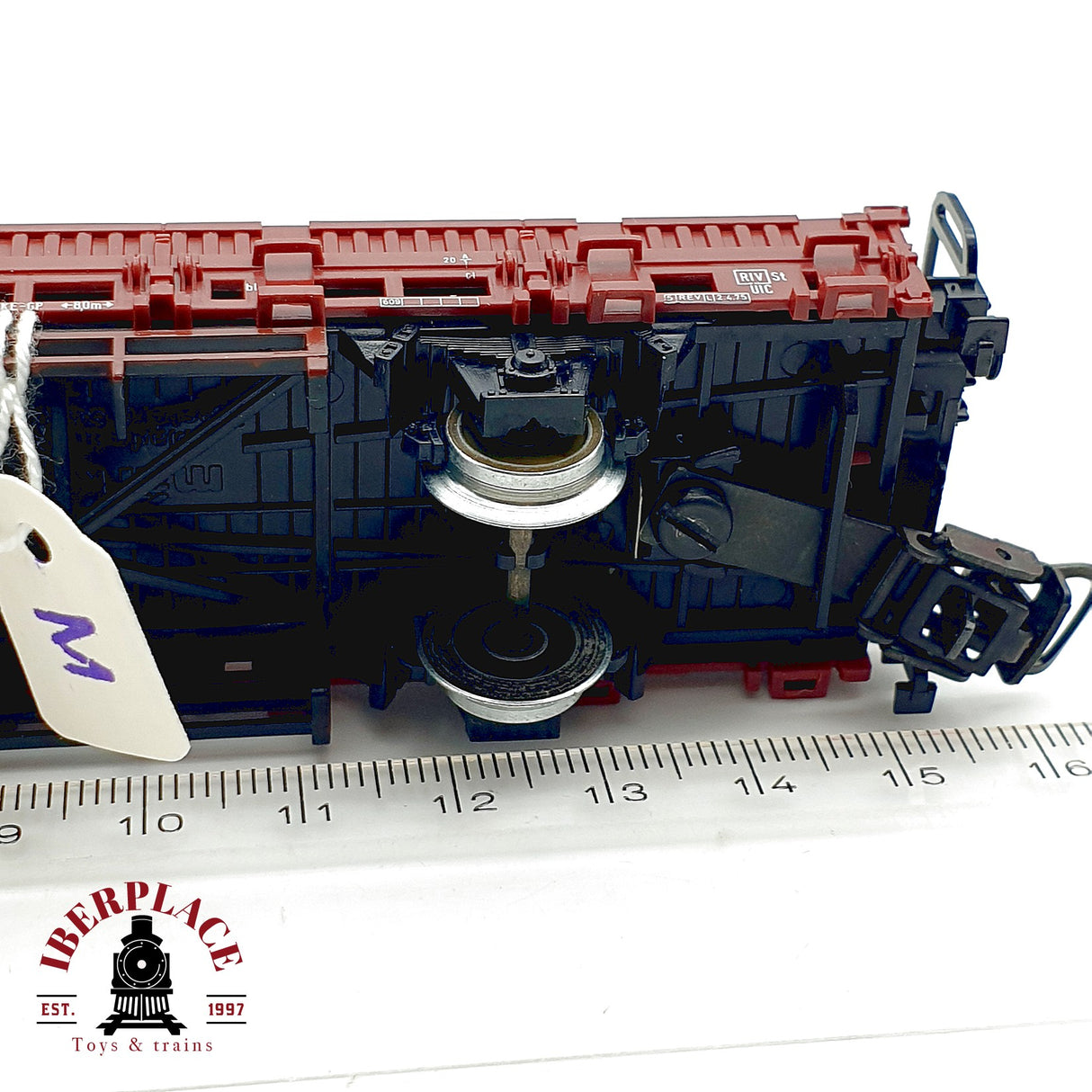 ♻️ Märklin 4694 Vagón Plataforma Tancas DB Rungenwagen Mercancías AC H0 Escala 1:87