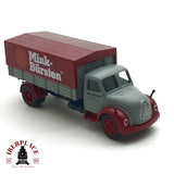 ♻️ Märklin 48112 vagón plataforma con contenedor Mink-Bürsten  H0 escala 1:87 A27