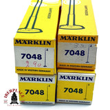 ♻️ 4x Märklin 7048 Lámpara de arco H0 escala 1:87 E20