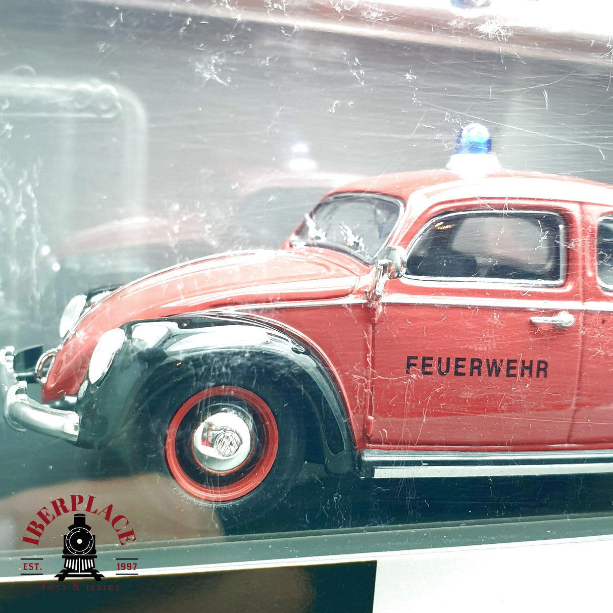 ♻️ Schuco 45 077 3800 coche Volkswagen Bomberos VW Käfer escala 1:32 E20