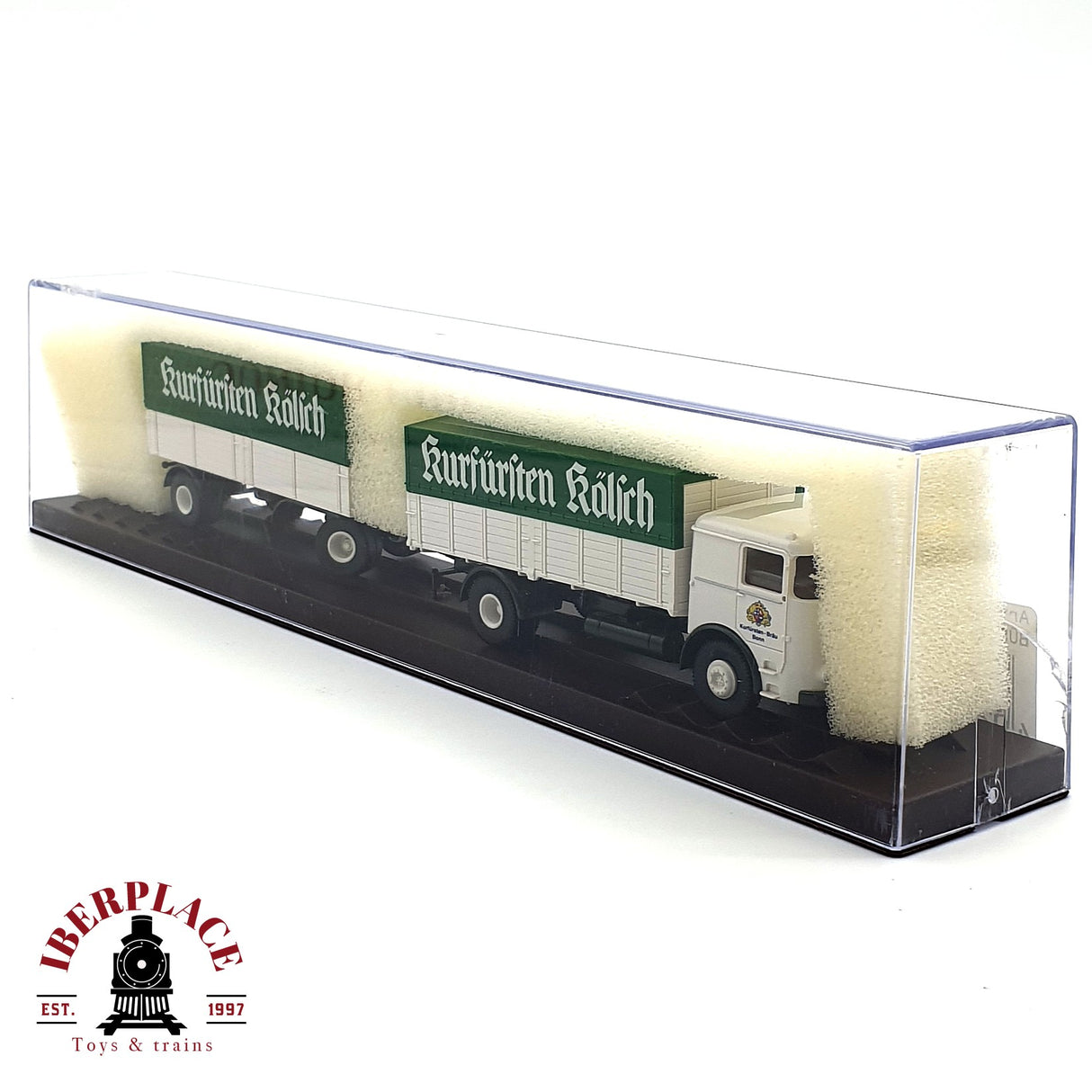 ♻️ BREKINA 79103 Camion Büssing kurfürsten kölsch H0 escala 1:87 E19