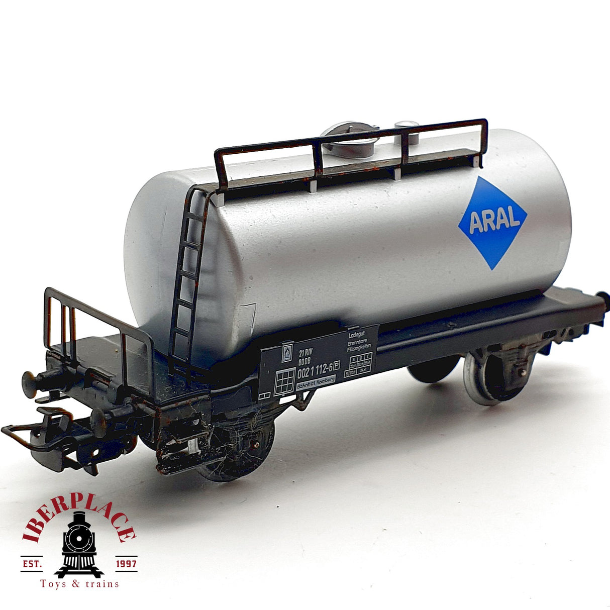 ♻️ Märklin Primex 4580 Vagón Cisterna Aral Plata DB AC H0 Escala 1:87