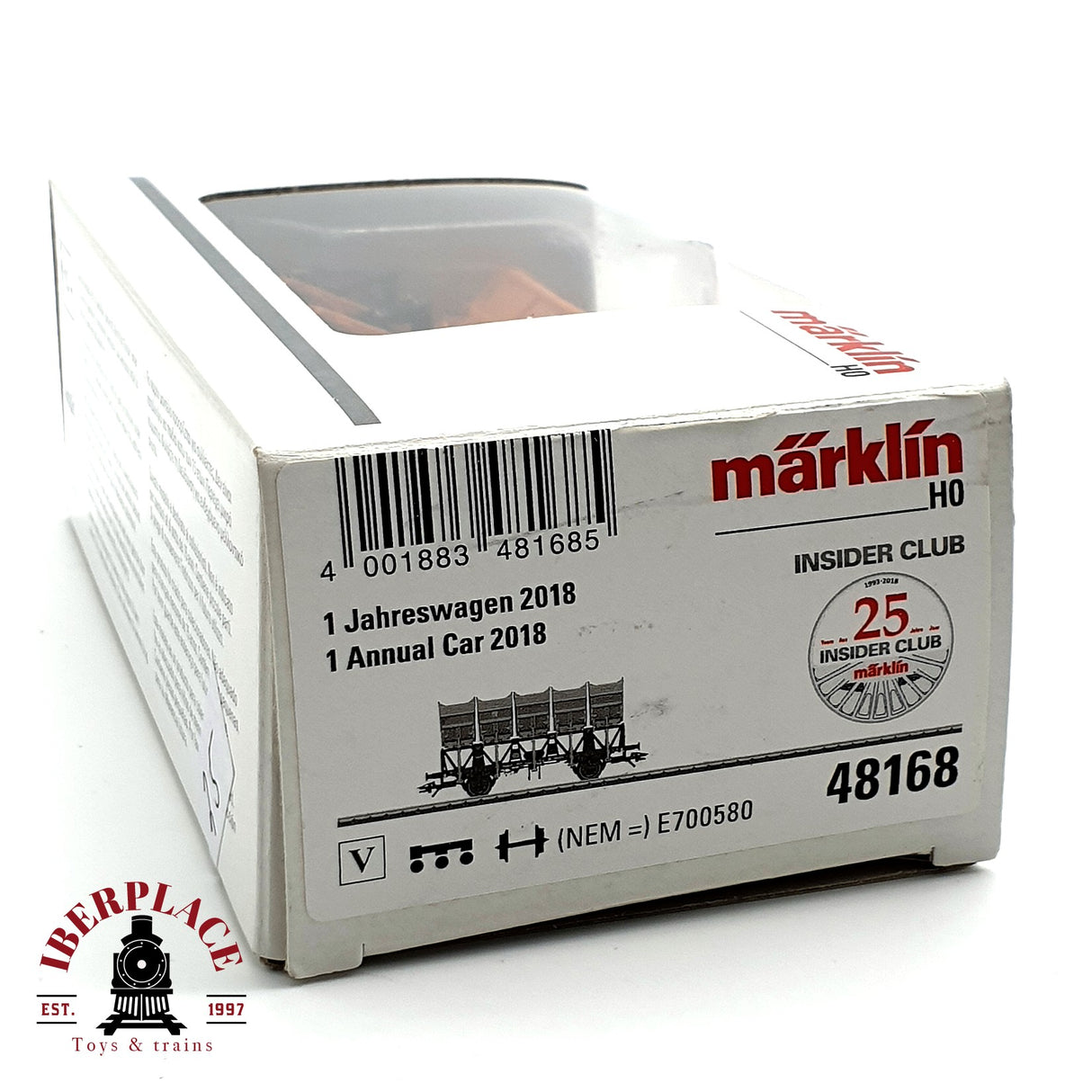 ♻️ Märklin 48168 vagón volquete Bauart F-z 120 ex Ommi 51 H0 escala 1:87 E19