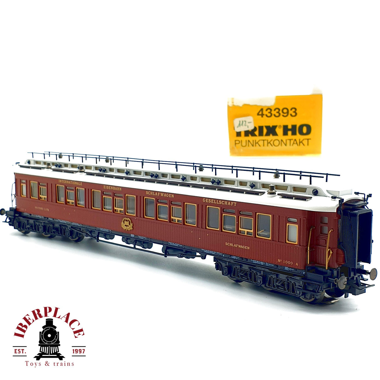 ♻️ AC Trix 43393 coche camas CIWL Express Europeens H0 escala 1:87 V10