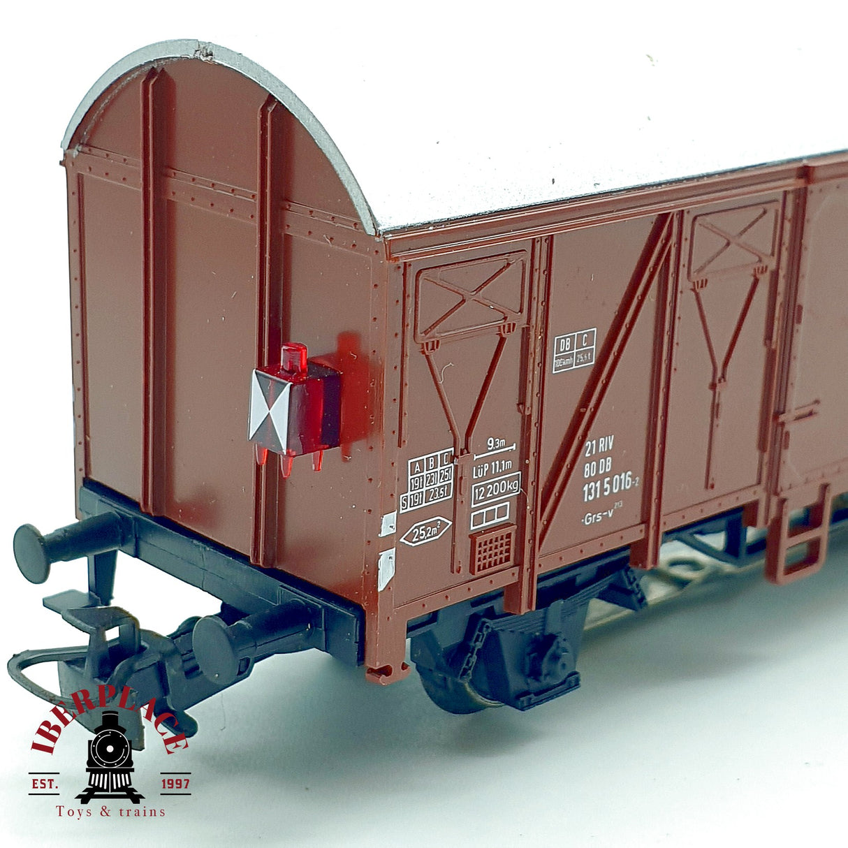 ♻️ Märklin 4411 Vagon cerrado de cola luz roja DB Schlusslicht H0 1:87 AC
