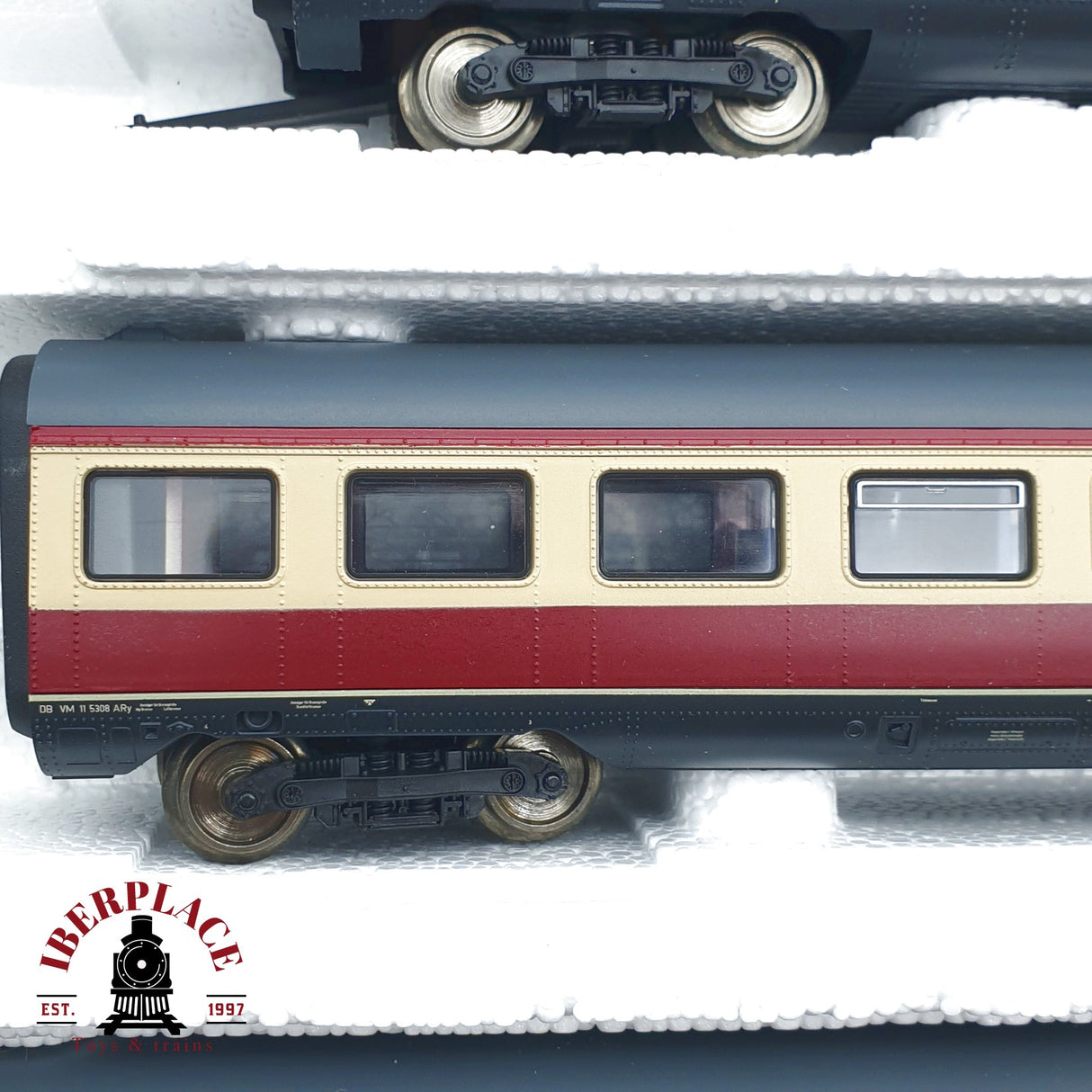 ♻️  AC Roco 43910 Set Tren Diesel VT 11.5 Trans Europ Express H0 escala 1:87 E21