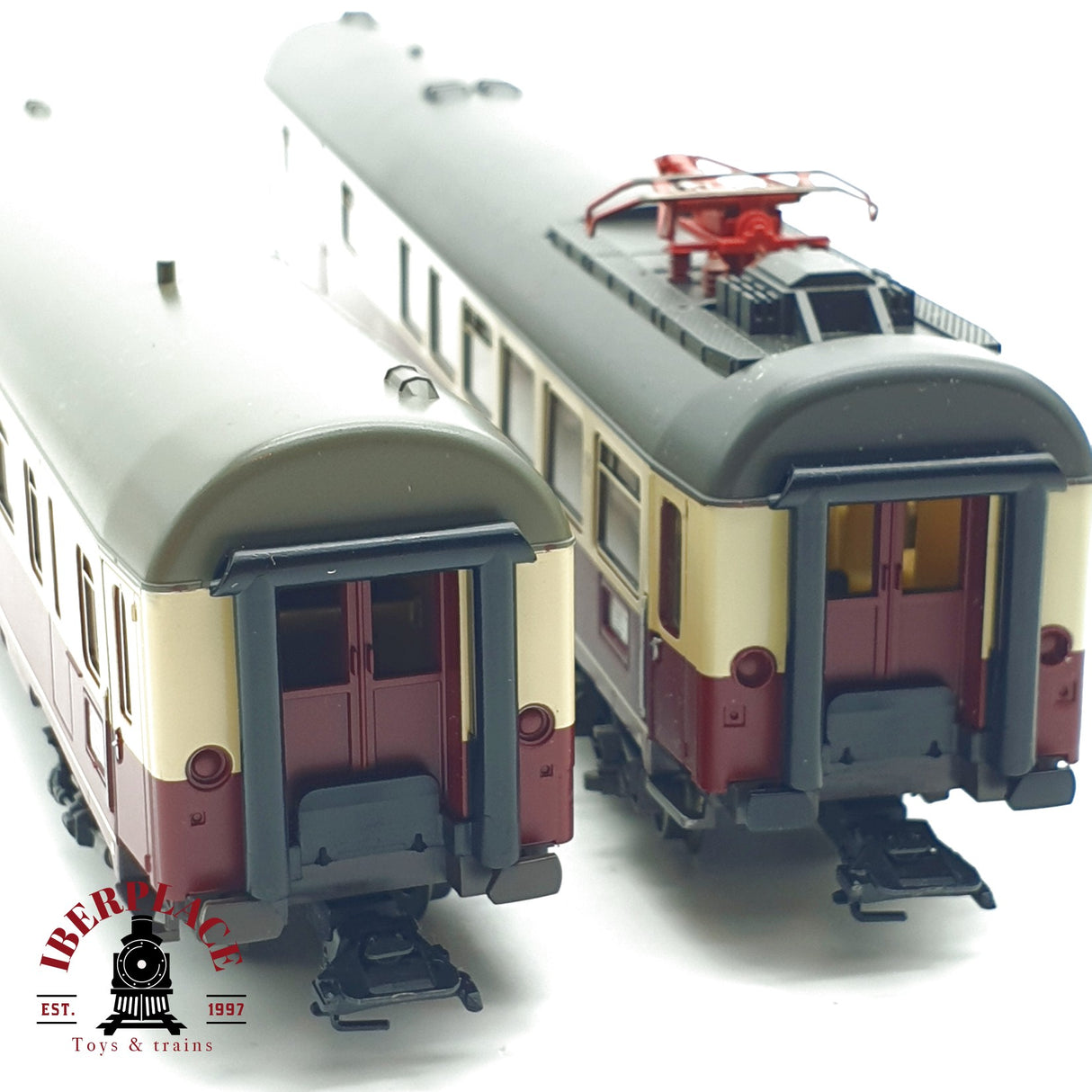 ♻️ Märklin 2x 42972/73 vagones pasajero Bar y restaurante DB H0 escala 1:87 A27