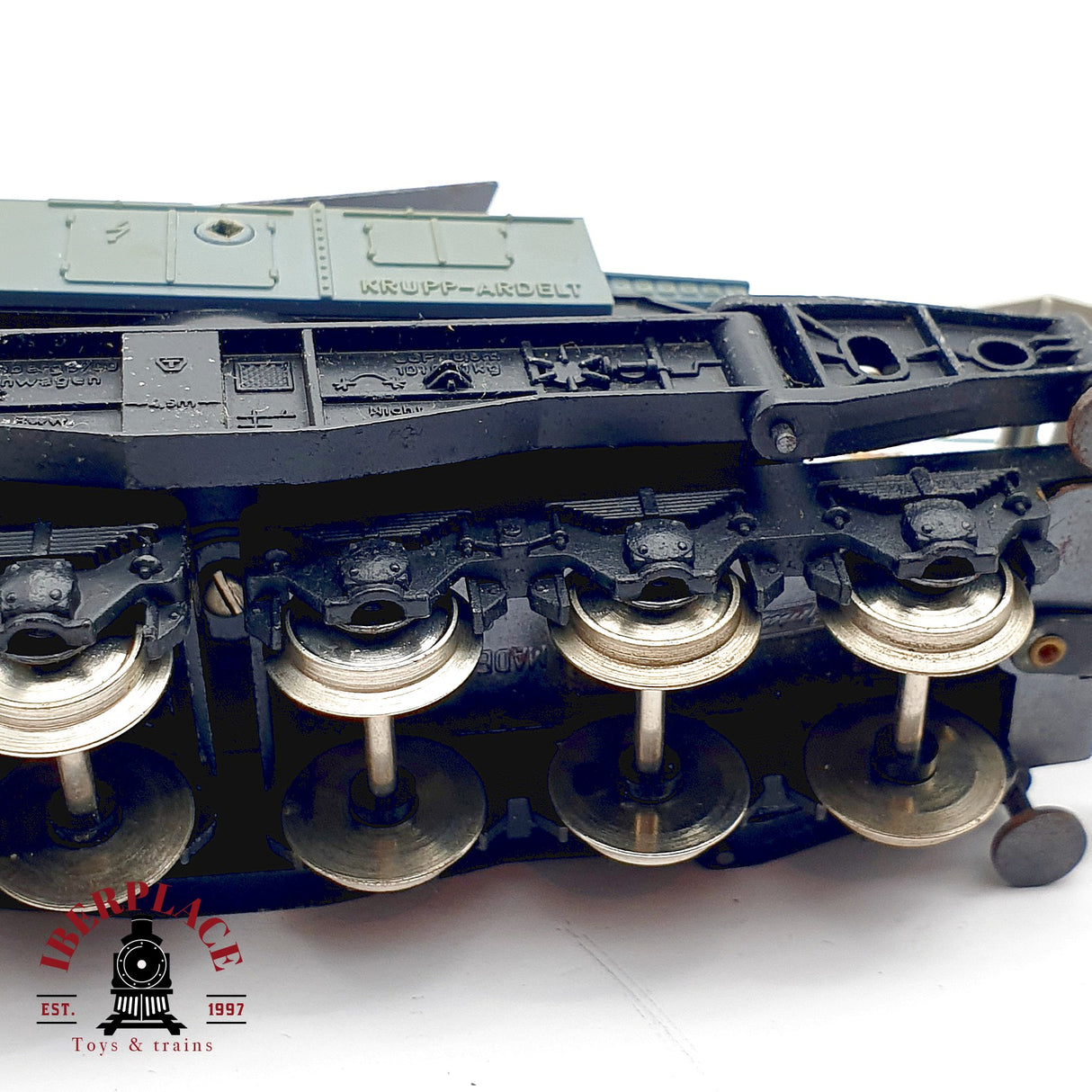 ♻️ Fleischmann vagón Grúa Krupp-Ardelt + Vagones Apoyo Accesorios 5597 DC H0 Escala 1:87