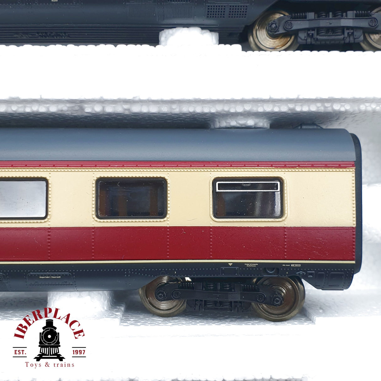 ♻️  AC Roco 43910 Set Tren Diesel VT 11.5 Trans Europ Express H0 escala 1:87 E21