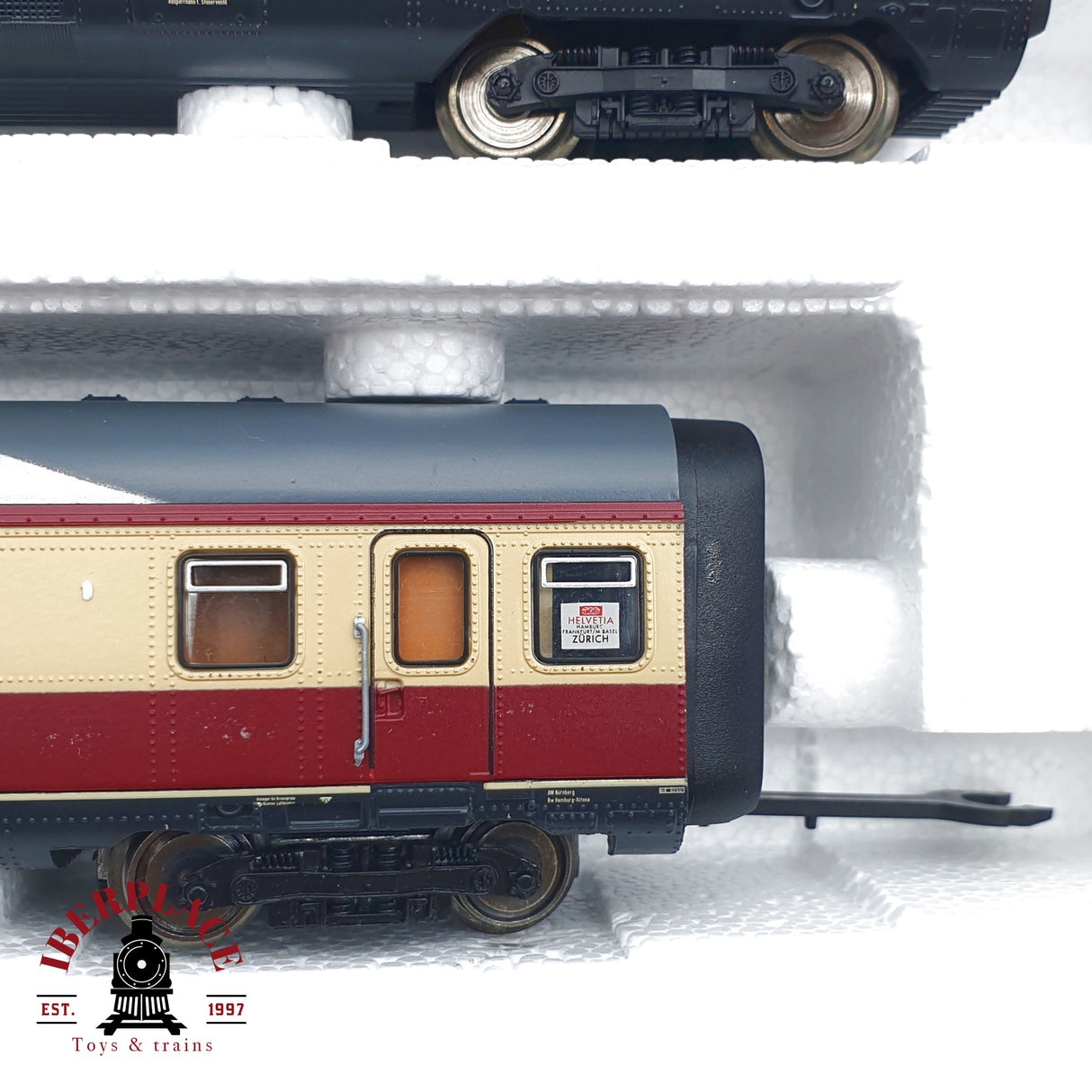 ♻️  AC Roco 43910 Set Tren Diesel VT 11.5 Trans Europ Express H0 escala 1:87 E21