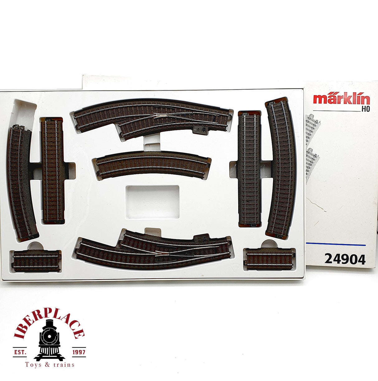 ♻️ Märklin 24904 Set Ampliación C4 Vías C-Gleis Desvíos Agujas Vía AC H0 escala 1:87