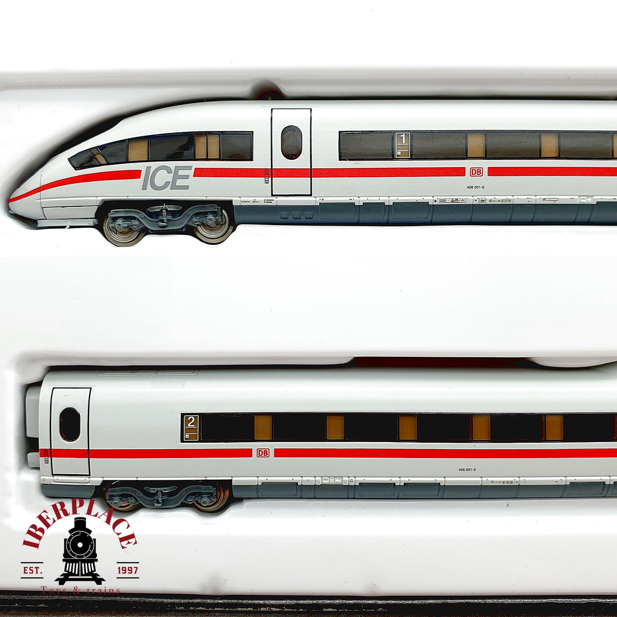 ♻️✨ Märklin mini-club 88712 Set Tren ICE 1 4x Piezas DB AG Ep V Escala Z