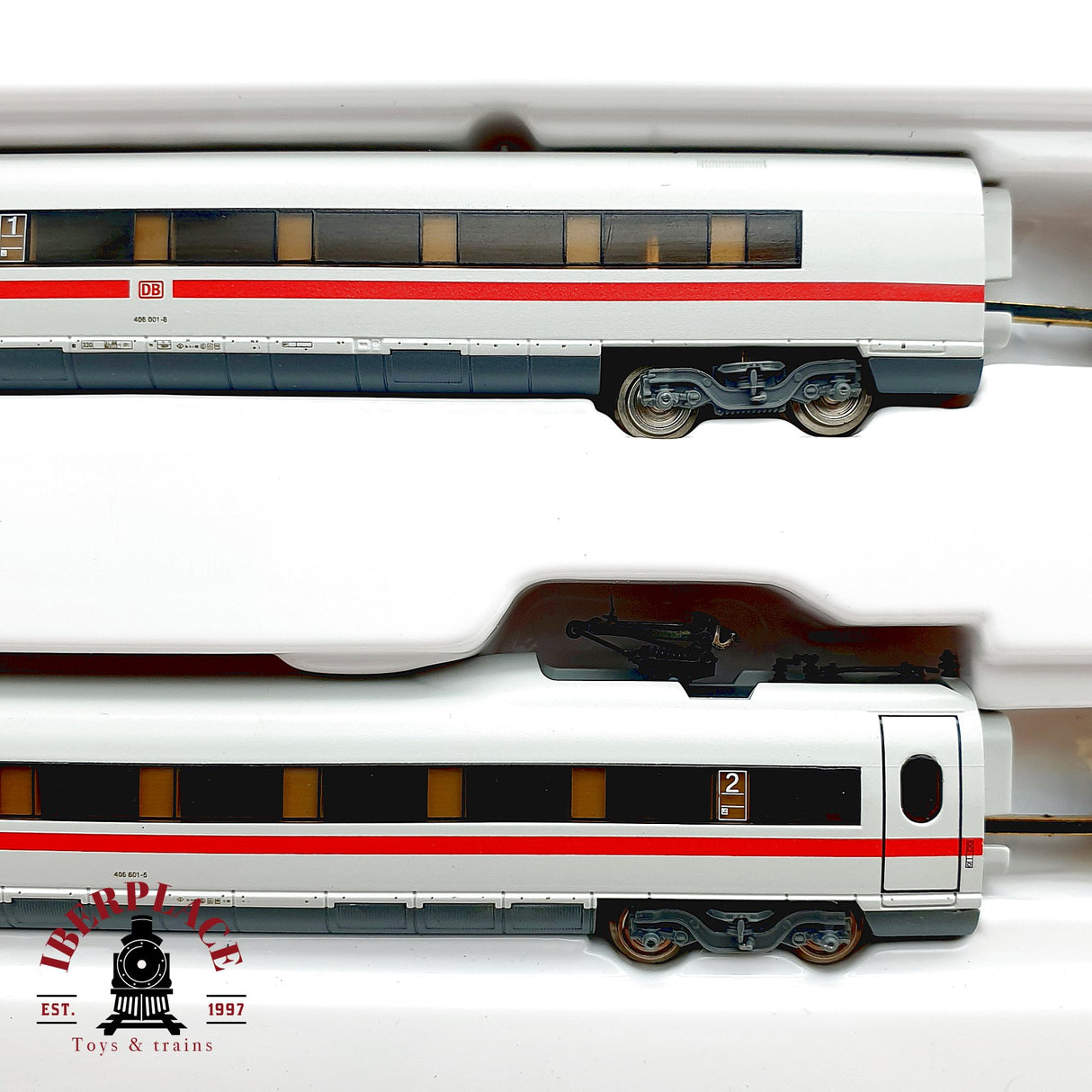 ♻️✨ Märklin mini-club 88712 Set Tren ICE 1 4x Piezas DB AG Ep V Escala Z
