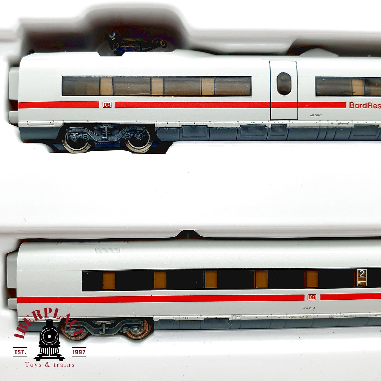 ♻️✨ Märklin mini-club 88712 Set Tren ICE 1 4x Piezas DB AG Ep V Escala Z