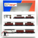 ♻️ DC Roco 44002 set de 8 vagones mercancía DB Seefische H0 escala 1:87 E21