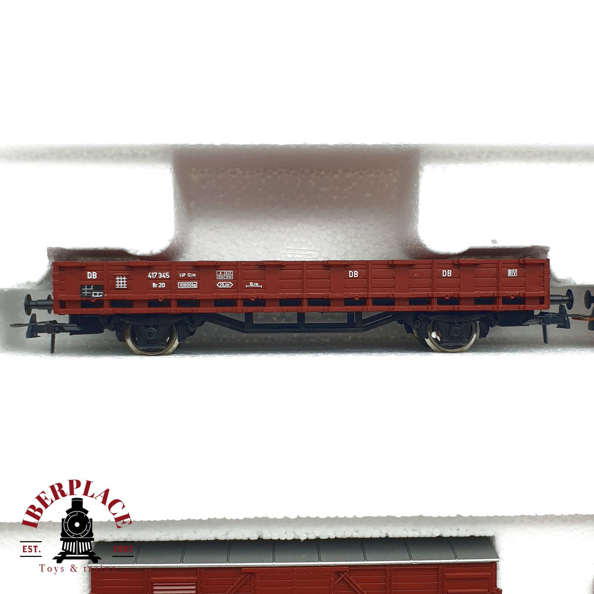 ♻️ DC Roco 44002 set de 8 vagones mercancía DB Seefische H0 escala 1:87 E21