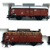 ♻️ Märklin 46132 Set de mercancias Carga de madera DB H0 escala 1:87 E19