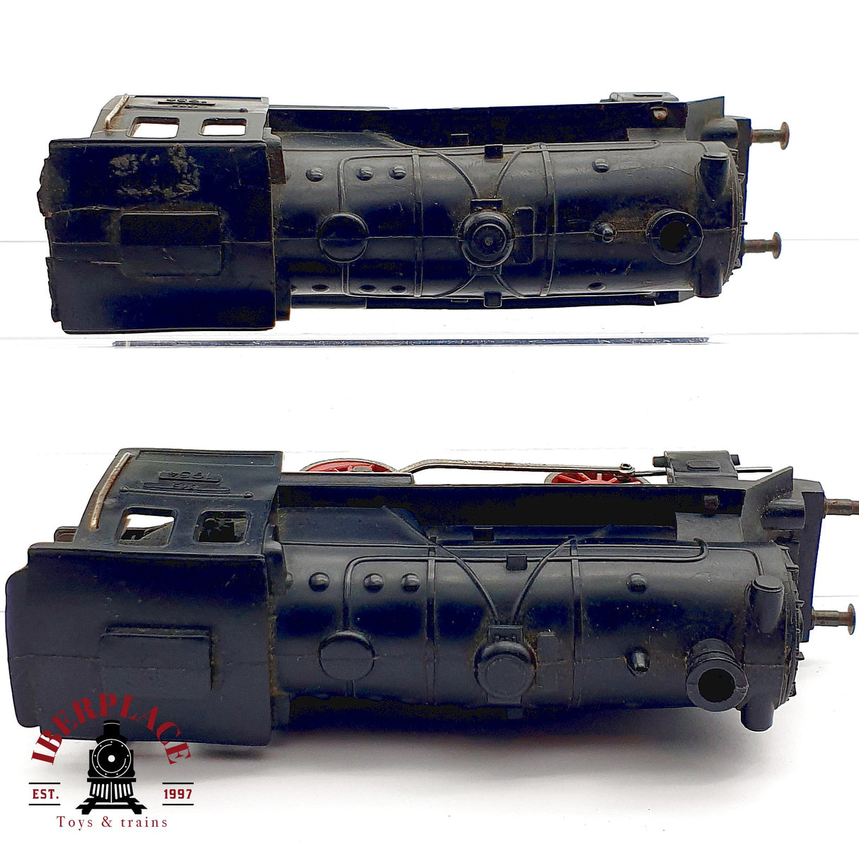♻️2x Locomotoras 1954 Para Piezas Restaurar Repuestos H0 Escala 1:87 DC